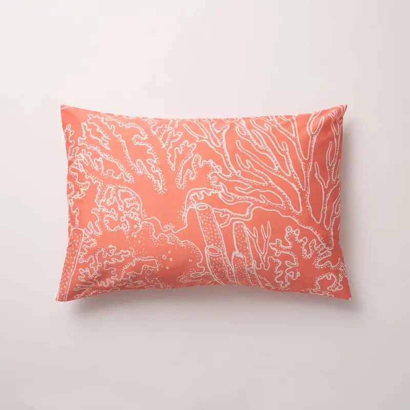 Funda de almohada percal 200 hilos Estarit Coral
