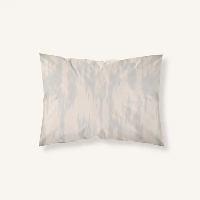 Funda de almohada percal 200 hilos Mahón Gris