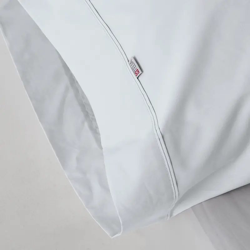 Funda de almohada percal perla