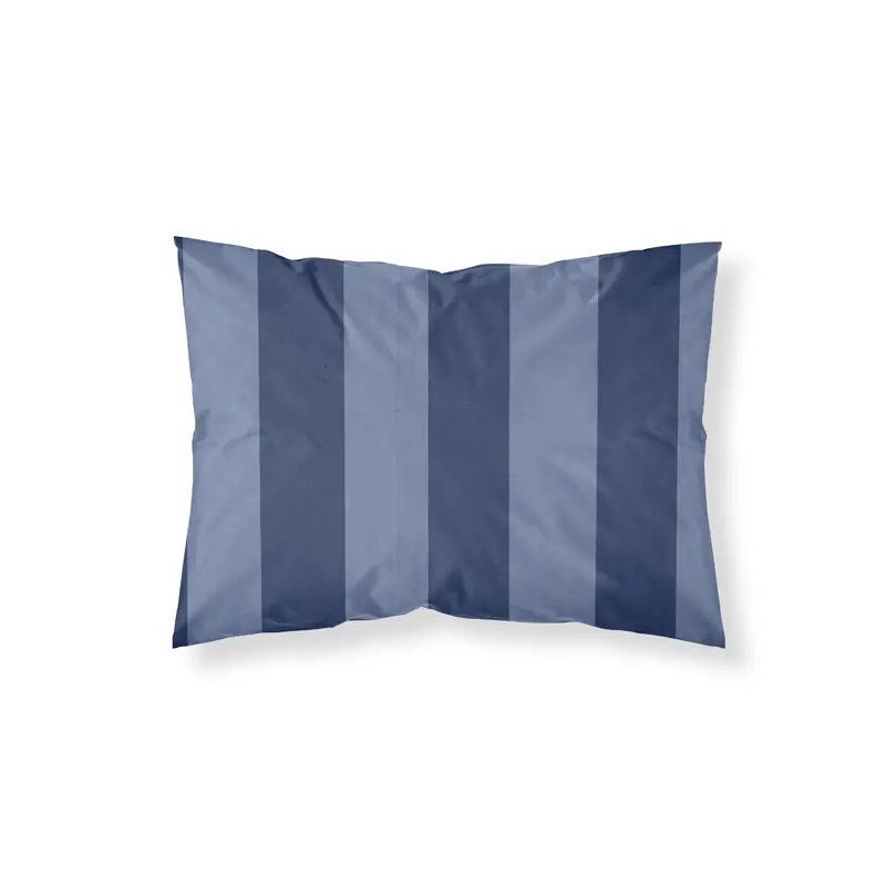 Funda de almohada Romani Azul percal 200 hilos