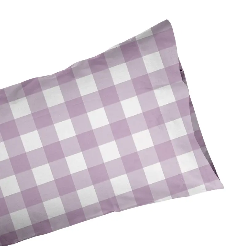 Funda de almohada Vichy Malva