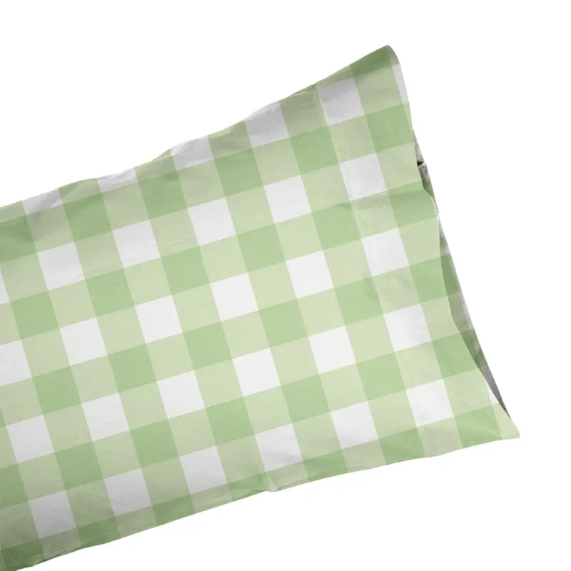 Funda de almohada Vichy Pistacho