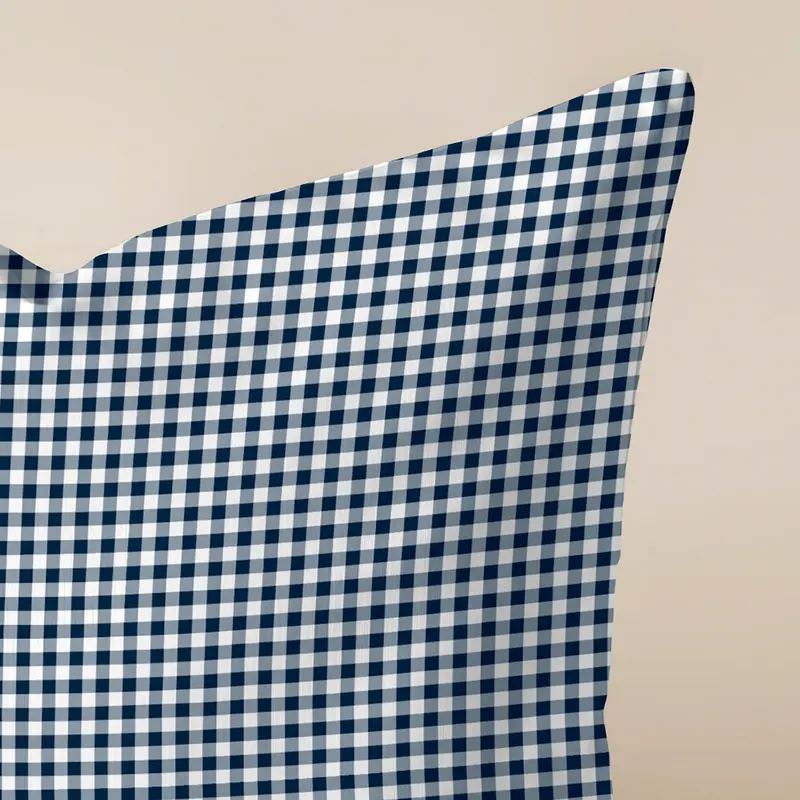 Funda de cojín 100% algodón 30x50 cm Calafat Marino Pequeño