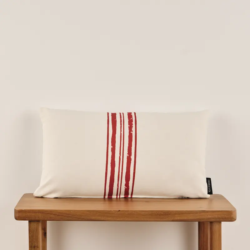 Funda de cojín 100% algodón 30x50 cm Moraira C