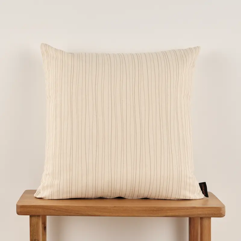Funda de cojín 100% algodón 50x50 cm Elda A