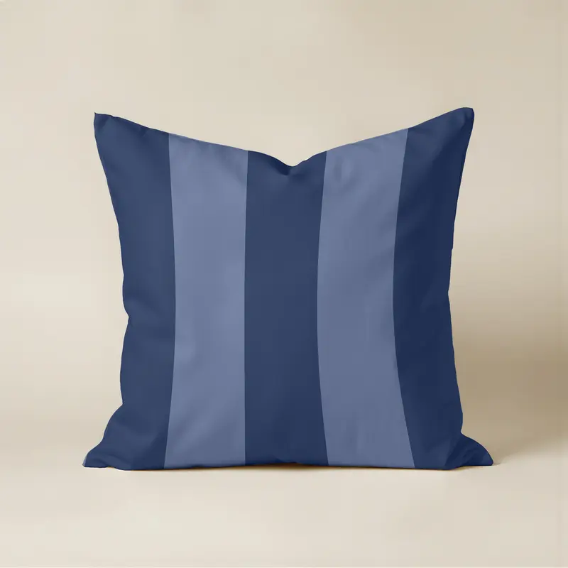 Funda de cojín 100% algodón 50x50 cm Romani Azul