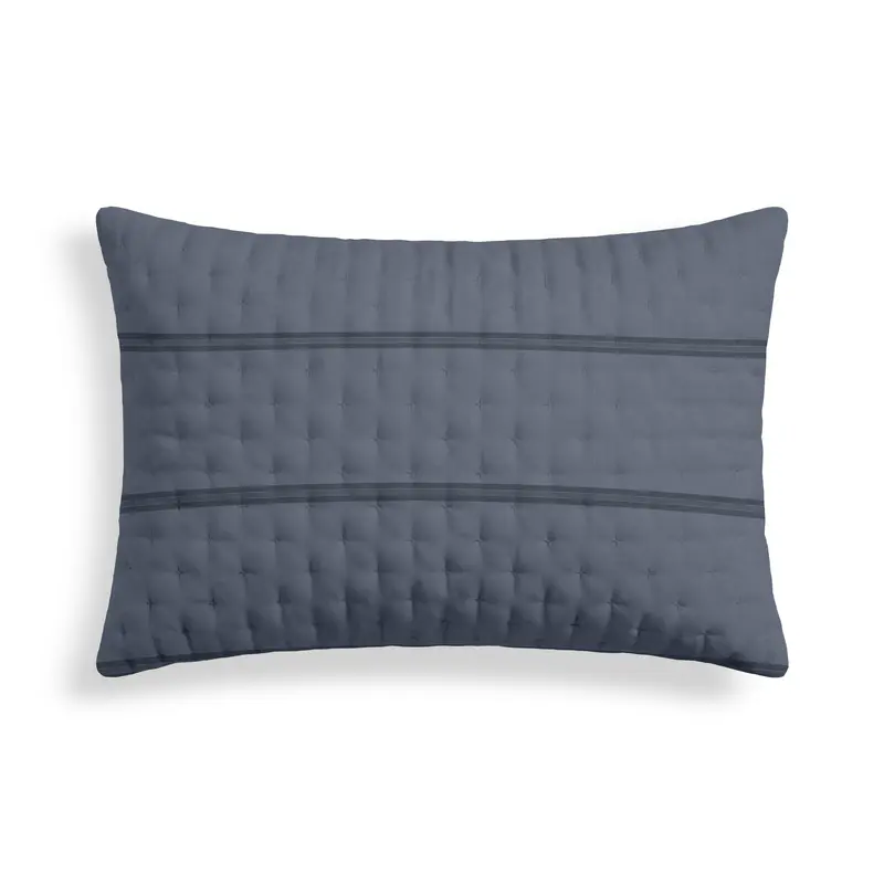 Funda de cojín acolchada estampada Nua Azul Claro 30x50 cm