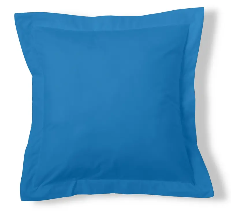 Funda de cojín azul cendre