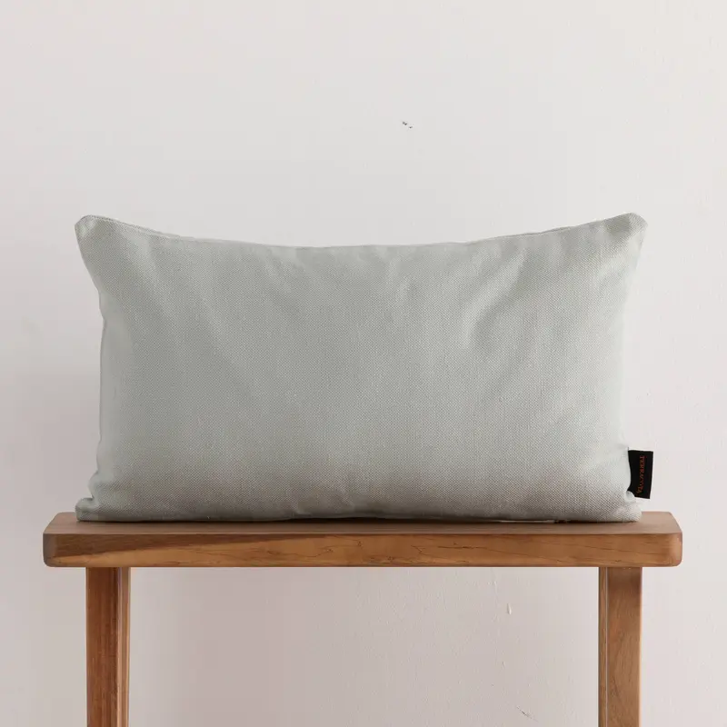 Funda de cojín jacquard 30x50 cm Cascai Verde