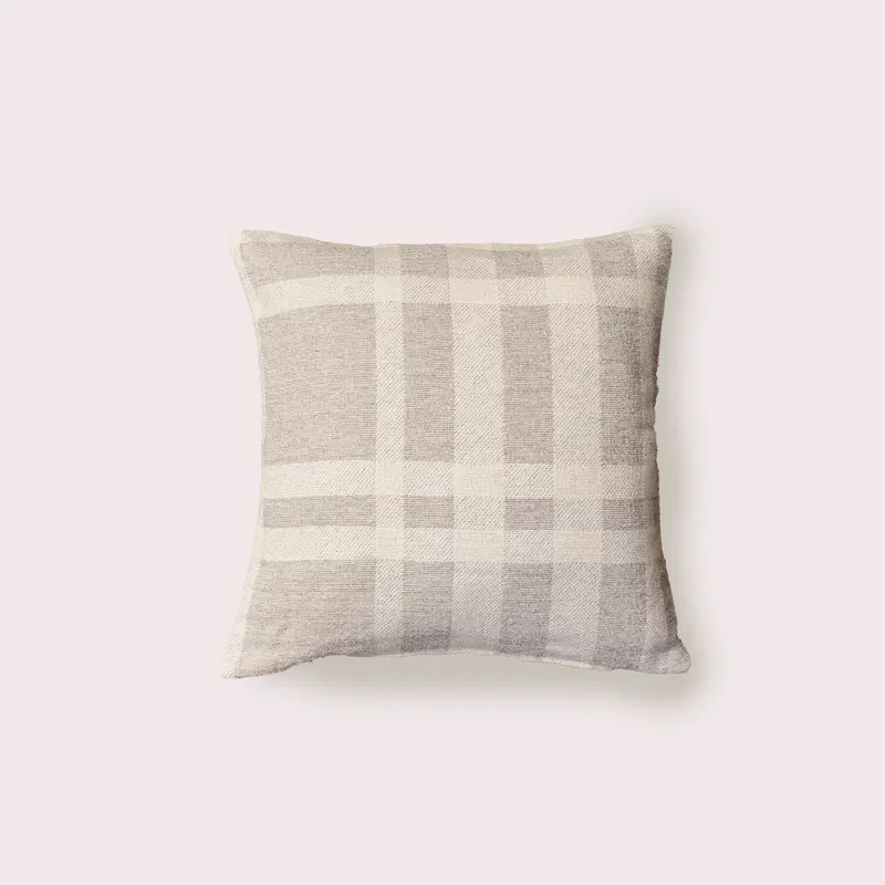 FUNDA DE COJÍN JACQUARD SIENA GRIS