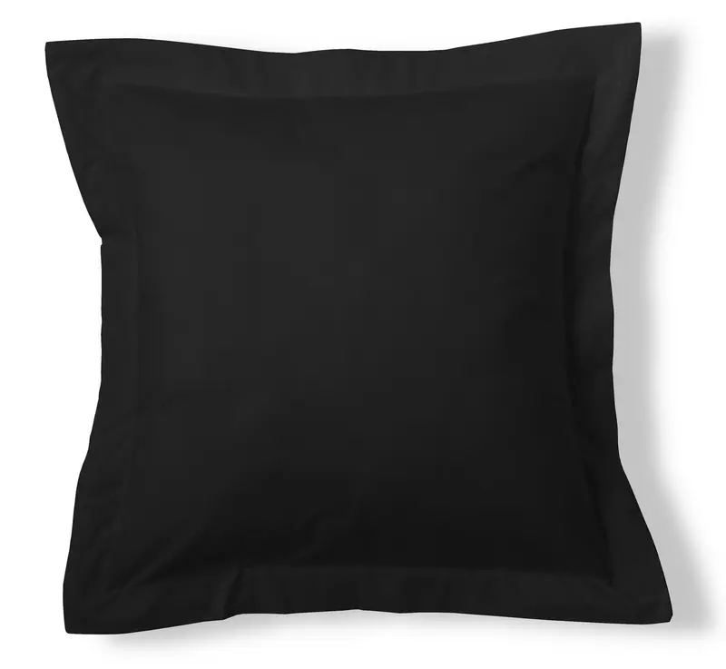 Funda de cojín negro