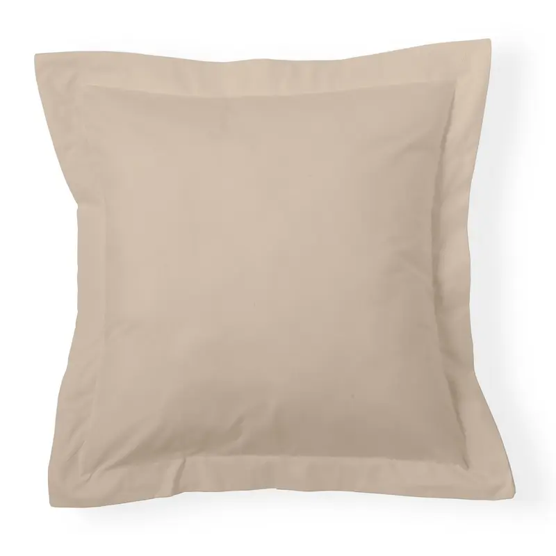Funda de cojín percal piedra