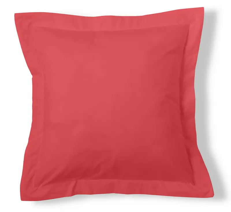 Funda de cojín rojo