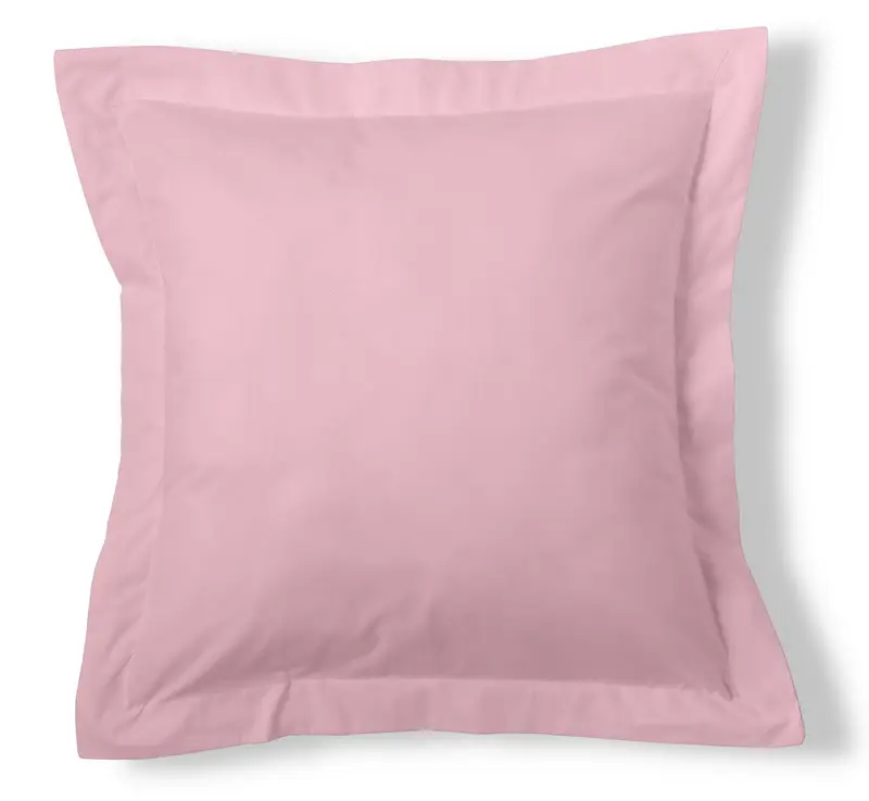 Funda de cojín rosa