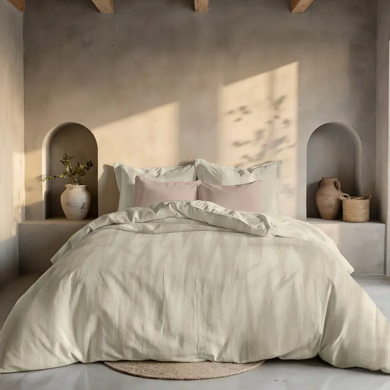 Funda nórdica Algemesí Beige 200 hilos