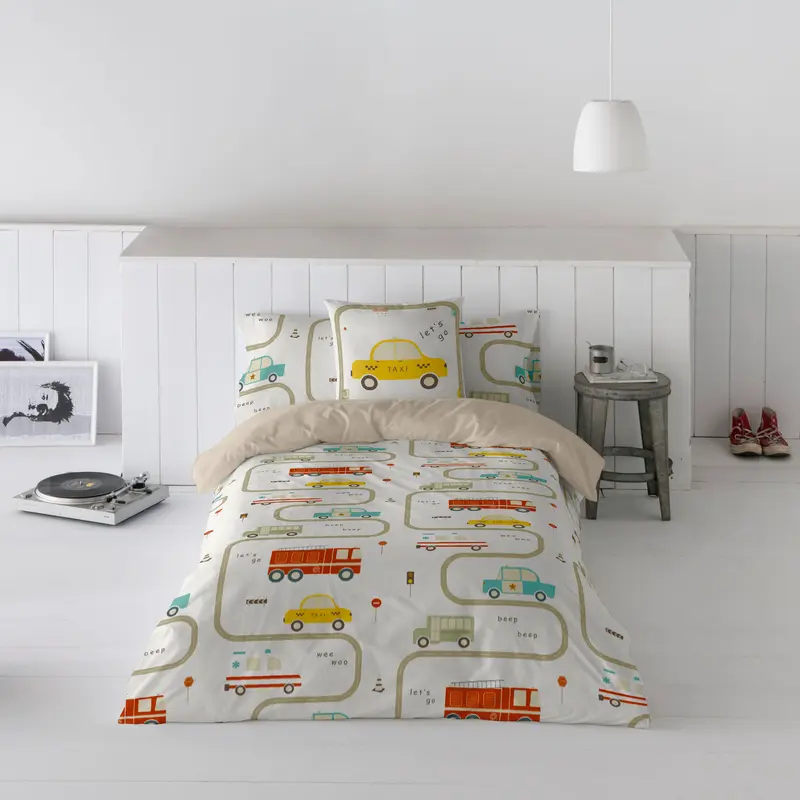 FUNDA NÓRDICA ESTAMPADA INFANTIL GREM 100% ALGODÓN