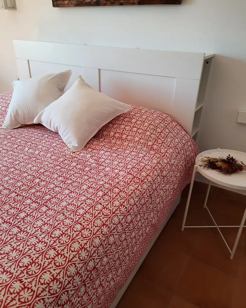 Funda Nórdica reversible Vanisha y Vrinda rojo
