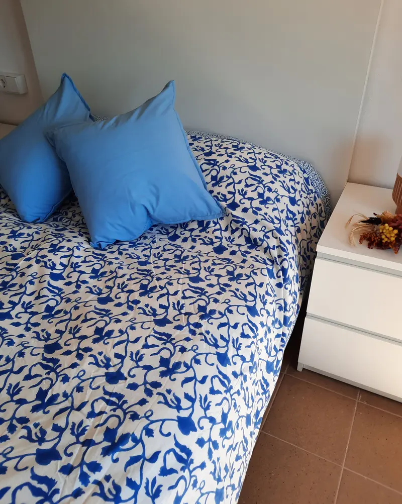 Funda Nórdica reversible Vrinda y Kala azul