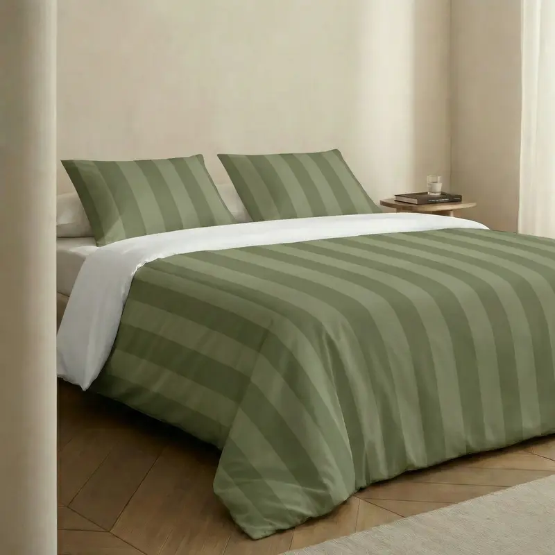 Funda nórdica Romani Verde percal 200 hilos