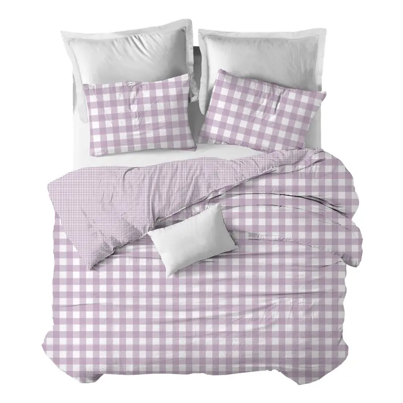 Funda nórdica Vichy  Malva