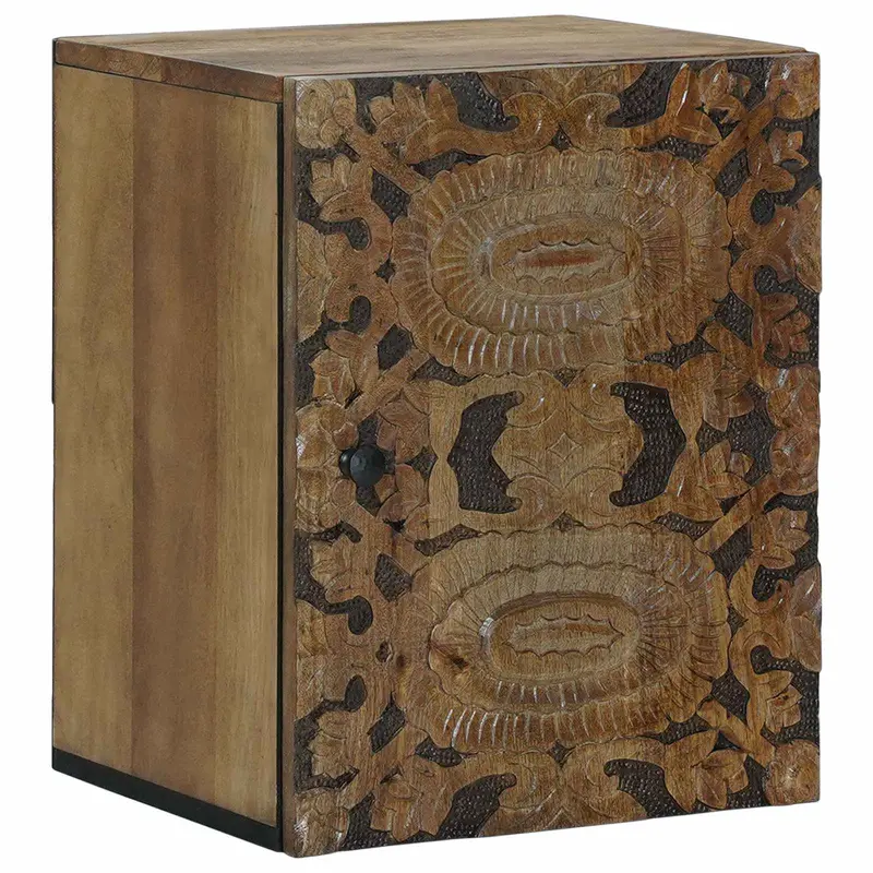 Gabinete Colgante de Baño con puerta Marrón 38 x 33,5 x 48 cm