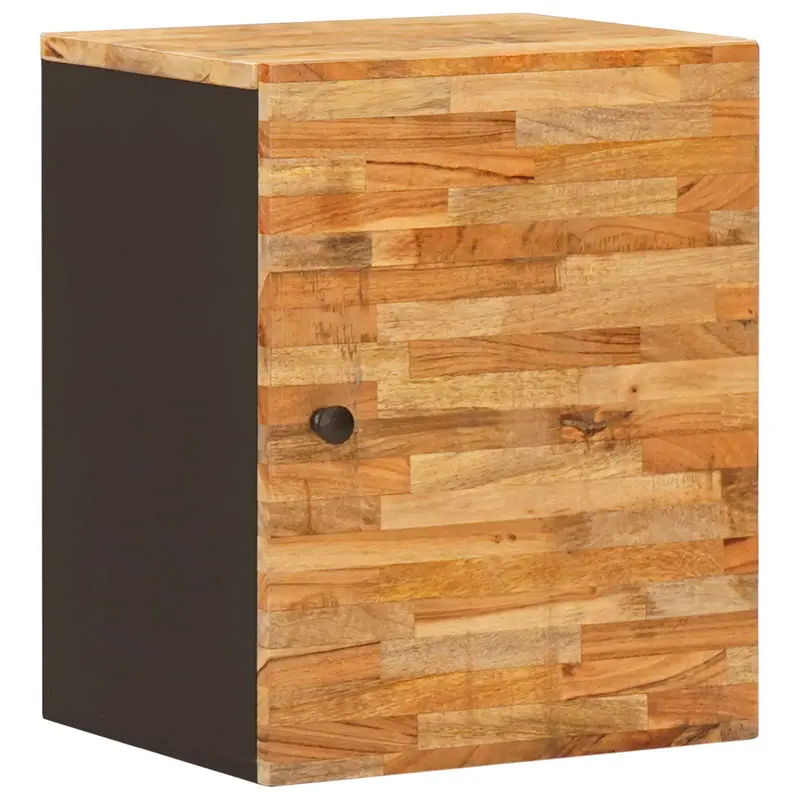 Gabinete Colgante de Baño con puerta Natural 38 x 33 x 48 cm