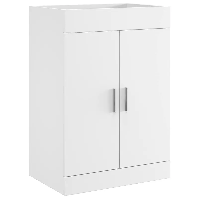 Gabinete de baño debajo del lavabo Blanco 56 x 37,5 x 81 cm
