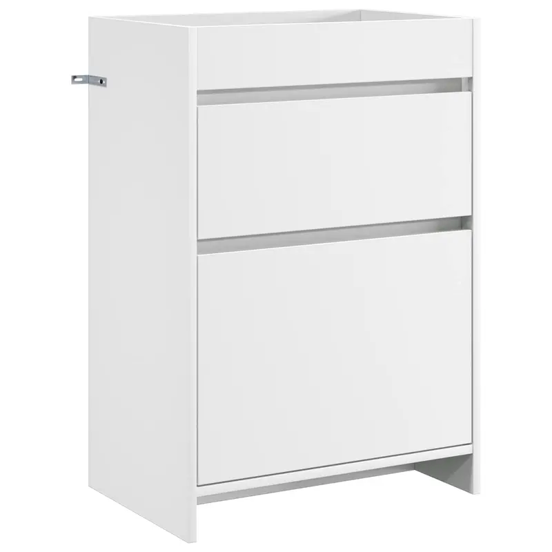 Gabinete de baño debajo del lavabo Blanco 56 x 37,5 x 81 cm