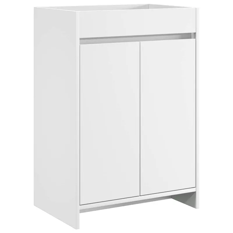 Gabinete de baño debajo del lavabo Blanco 56 x 37,5 x 81 cm