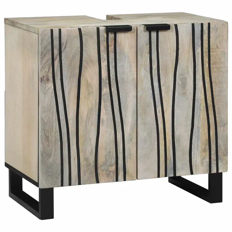 Gabinete de Lavabo para Baño con estante 62 x 33 x 58 cm