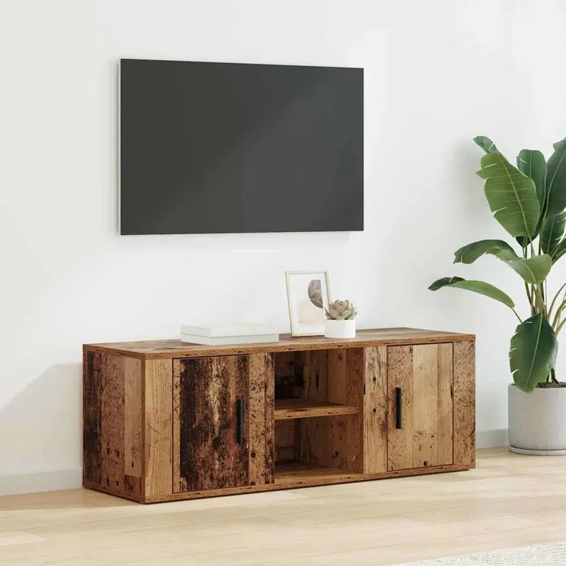 Gabinete de TV Madera Vieja 100 x 31,5 x 35 cm