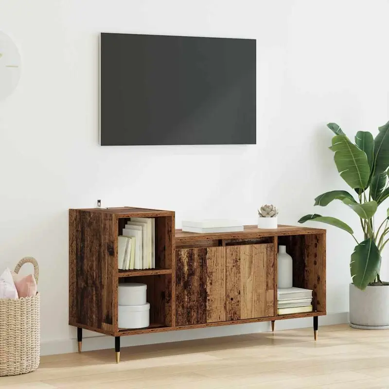 Gabinete de TV Madera Vieja 100 x 35 x 55 cm