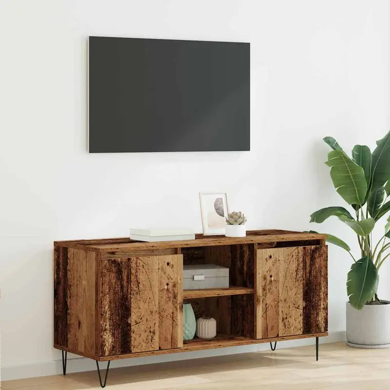 Gabinete de TV Madera Vieja 104 x 35 x 50 cm