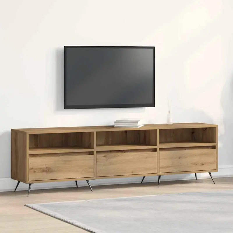 Gabinete de TV Roble artisan 150 x 30 x 44,5 cm