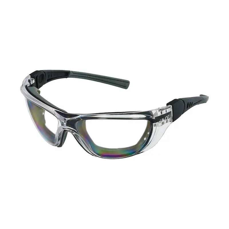 Gafas acolchadas transparentes en iso 16321
