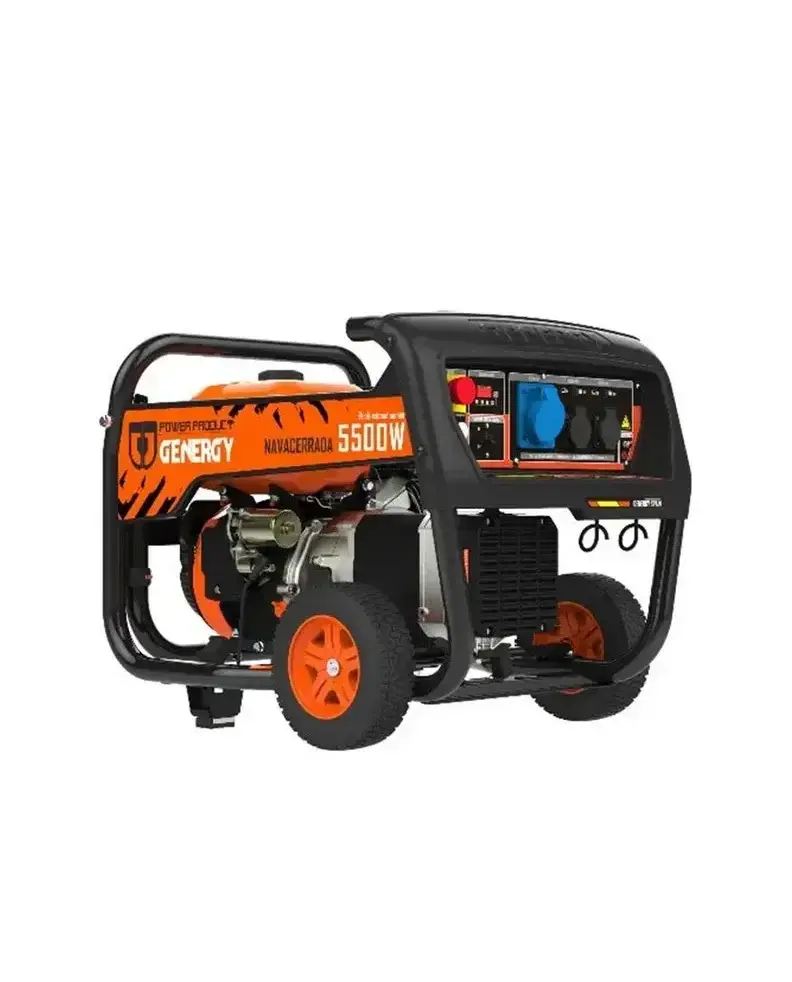 Generador Eléctrico con motor a gasolina 4 tiempos con 5 5 kW Navacerrada profesional Genergy