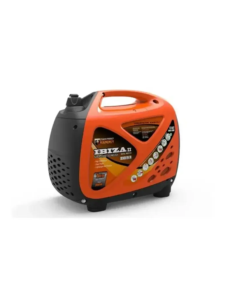 Generador Eléctrico con motor de gasolina de 4 tiempos silencioso de 1 kW Ibiza Genergy