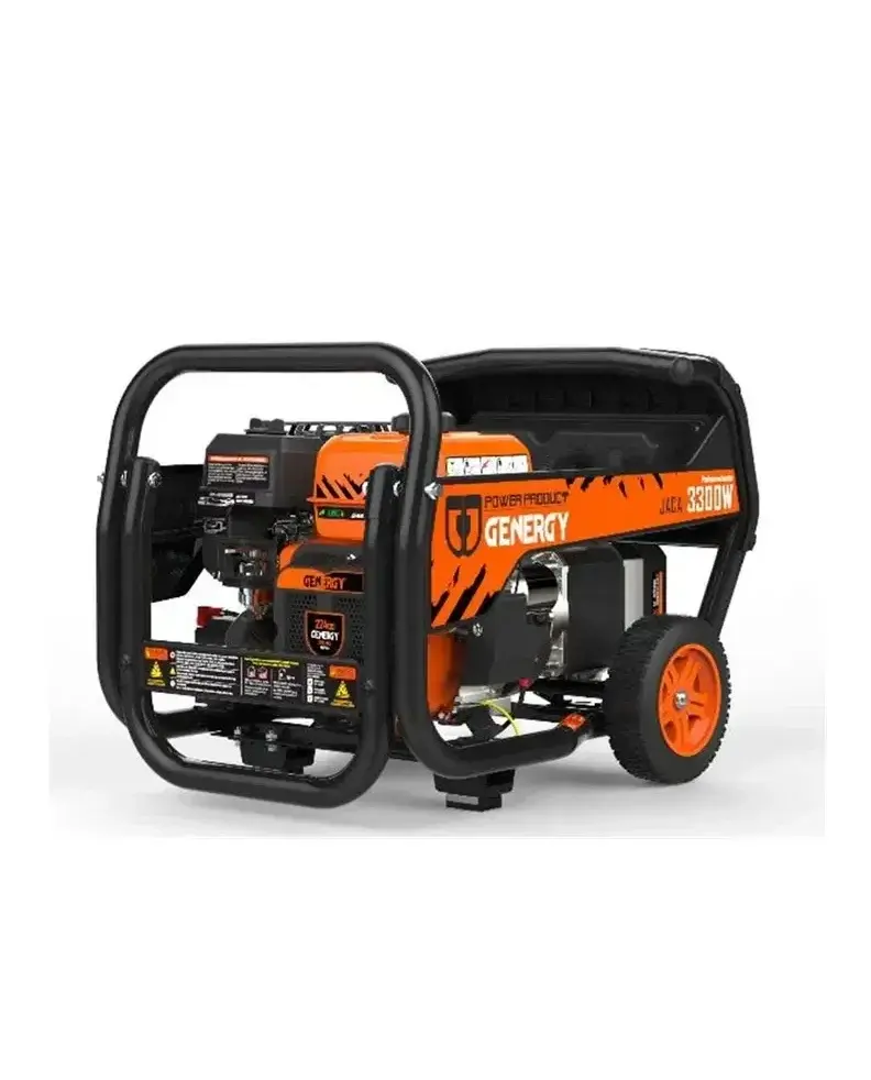 Generador Eléctrico de 3 3 kW Monofásico con motor 4 tiempos Jaca profesional Genergy