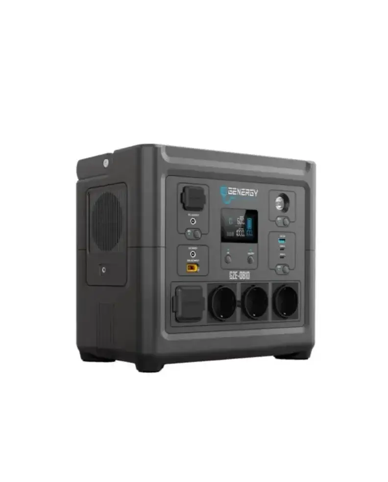 Generador Eléctrico solar con carga Ultrarápida 1500 W Portable gze 0810 Genergy