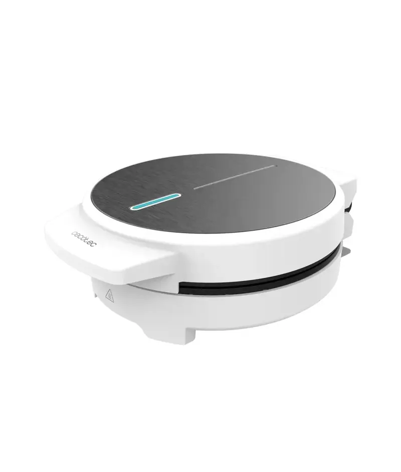 Gofrera de Acero Inoxidable 1000 W Ideal para Conos de Helado y Barquillos Crujientes de Cecotec