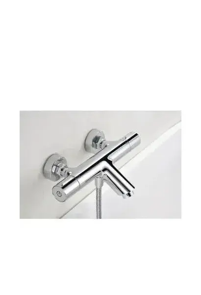 Grifería termostática para bañera y ducha hecha de latón con acabado cromado Eco-kent de Imex