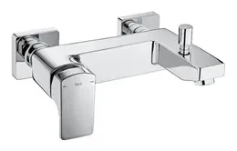 Grifo de bañera-ducha para instalación empotrada con acabado cromado L90 Roca