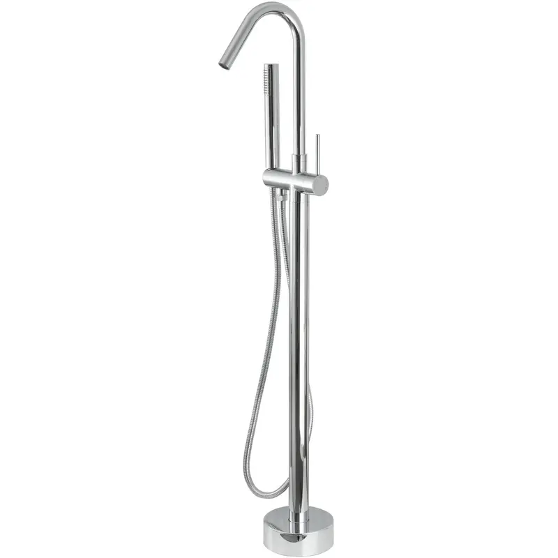 Grifo de bañera exenta redondo cromado Sella de Valaz