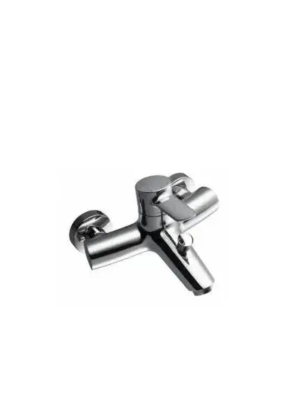 Grifo de Bañera Monomando con Kit de Ducha Torus Unisan - Cromo