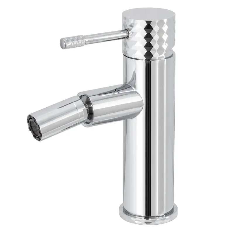 Grifo de bidé monomando acabado cromado maneta luxury Oda de Valaz
