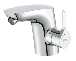 Grifo de bidet con desagüe automático y acabado cromado Insignia Roca
