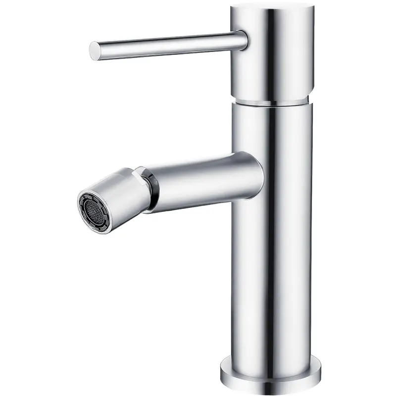 Grifo de bidet monomando redondo cromado Ebro de Valaz