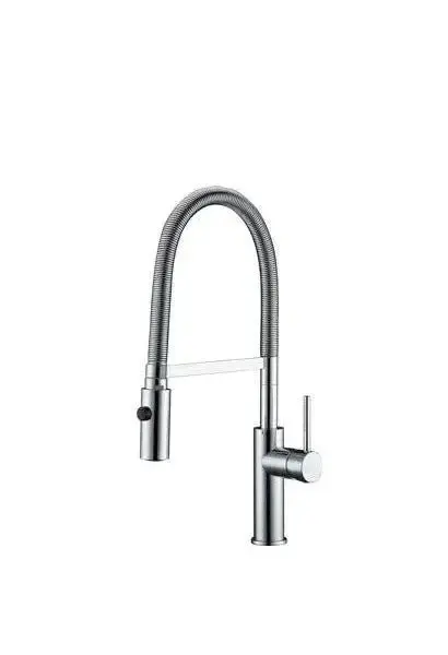 Grifo de cocina monomadno vertical con caño muy alto acabado cromado Torino de Imex