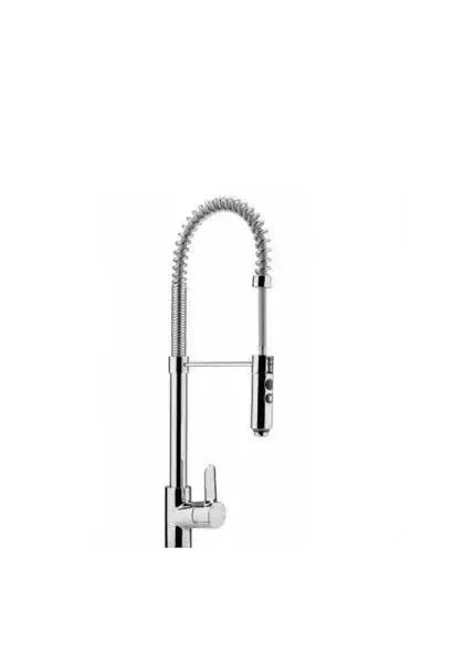 Grifo de Cocina Monomando Alto con Teleducha Torus Unisan