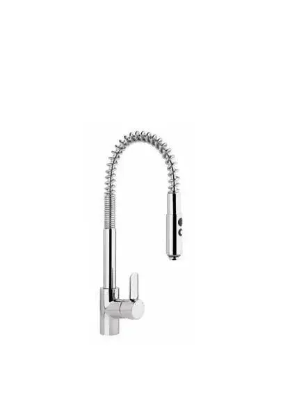 Grifo de Cocina Monomando con Teleducha y Muelle Torus Unisan